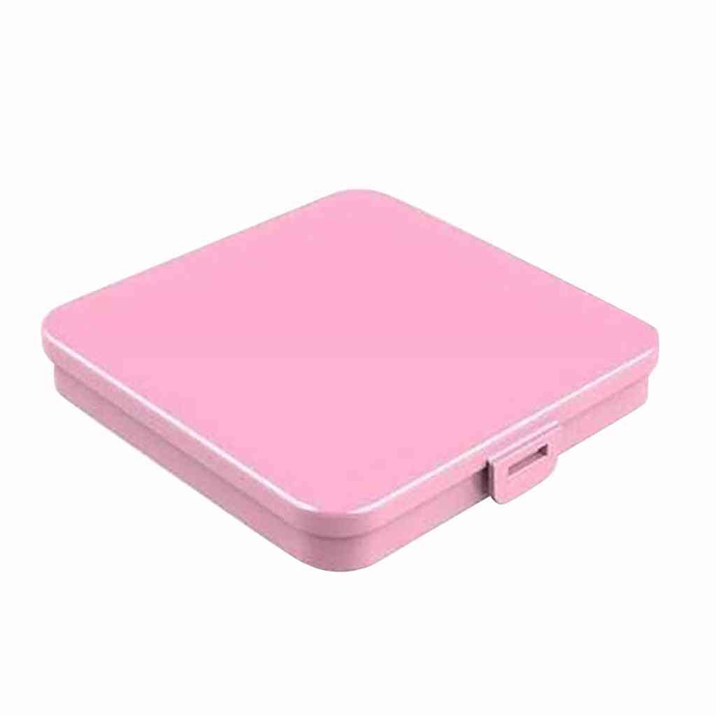 Portable Square Face Masks Container Safe Disposable Solid Color