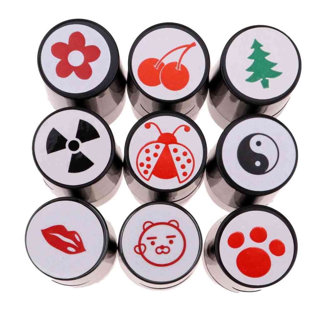 Perfeclan Quick-dry Plastic Golf Ball Stamper, Stamp Marker Impression Seal