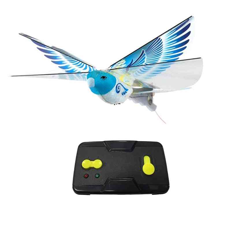 Zdalnie sterowany elektryczny latający ptak trzepoczącym skrzydłem