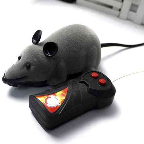 Rc Animals Wireless Remote Control Electronic Tricky Rat Mouse Mice Cat Puppy Toy For
