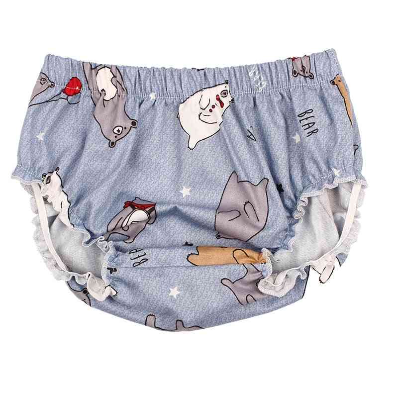 Cartoon Printed Cotton Bloomers For Babies