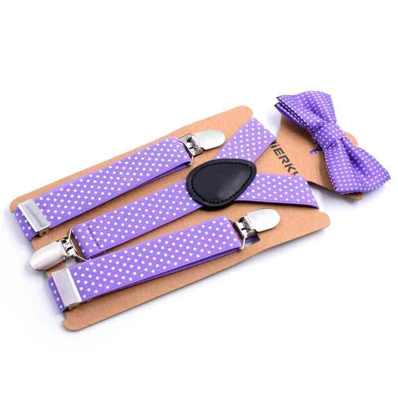 Bælte og matchende sæt til slips til / piger