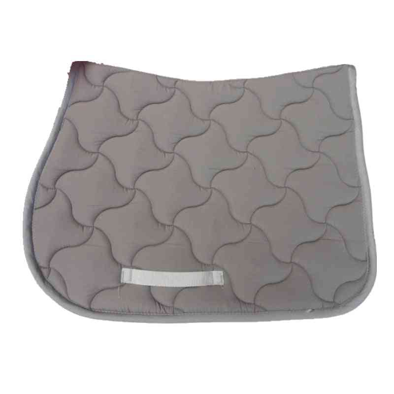 Horse Jumping Saddle Pads, Shock Absorption Quilted Cotton Cushion