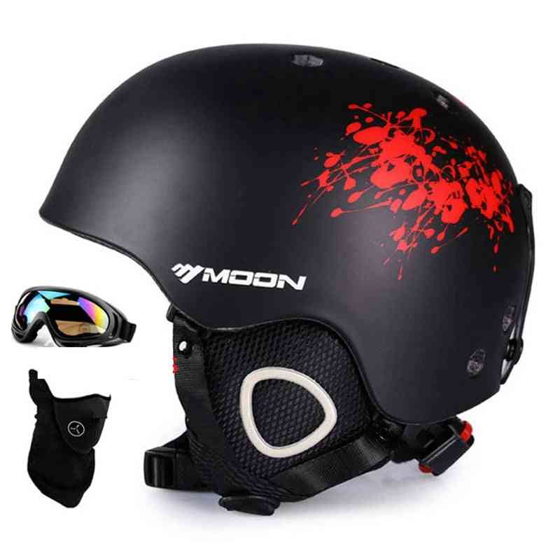 Skiing Snowboard Helmet, Cover Autumn Winter Adult Men Skateboard Equipment/sports Safety
