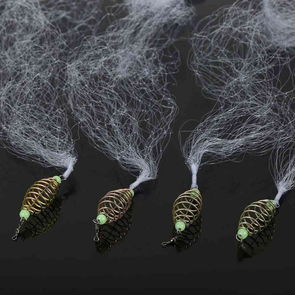 Durable Copper Spring Shoal Fishing Netting With Luminous Beads