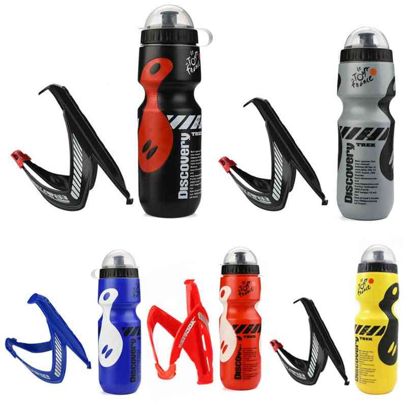 Fahrrad, Mountainbike, Wasserflasche, Outdoor-Fahrradkessel tragbar mit Flaschenhalter Zubehör