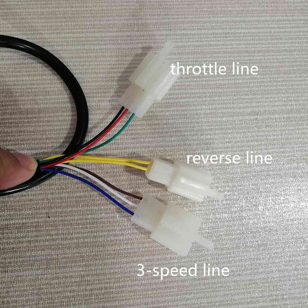 Electric Bicycle Throttle With 3-speed Controller