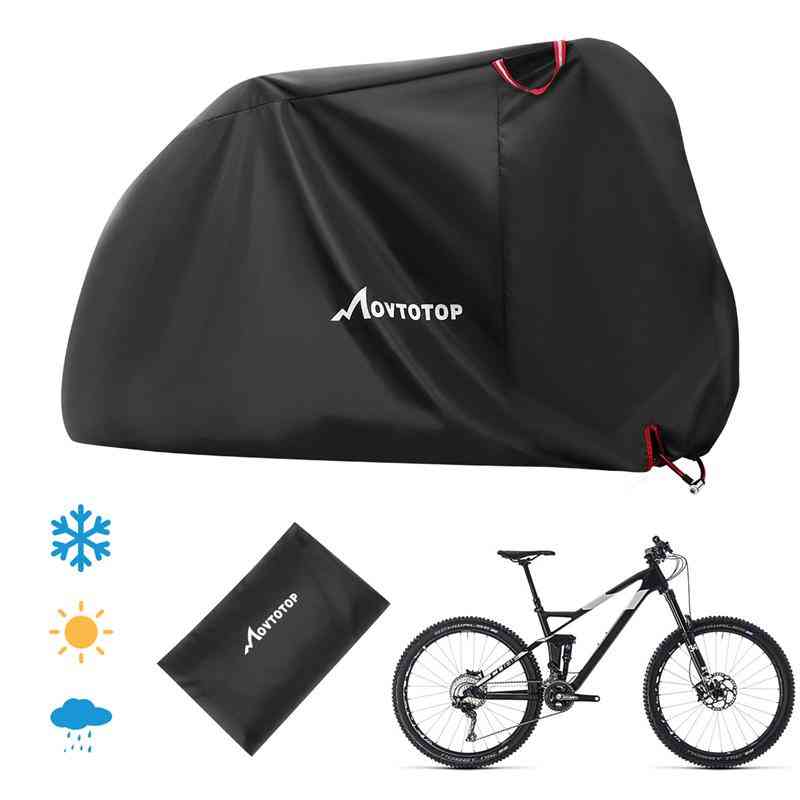 Cubierta de nieve impermeable, protector de lluvia uv, protector de polvo para bicicleta, scooter, bicicleta