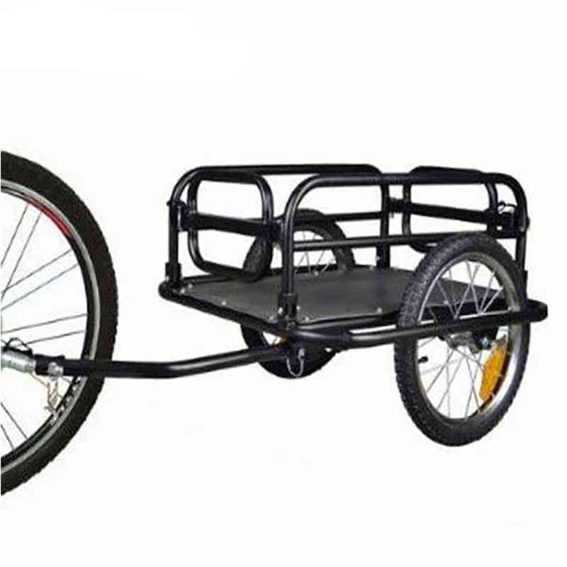 Foldable Bicycle Bike Cargo Trailer For Camping Tent Luggage Carry