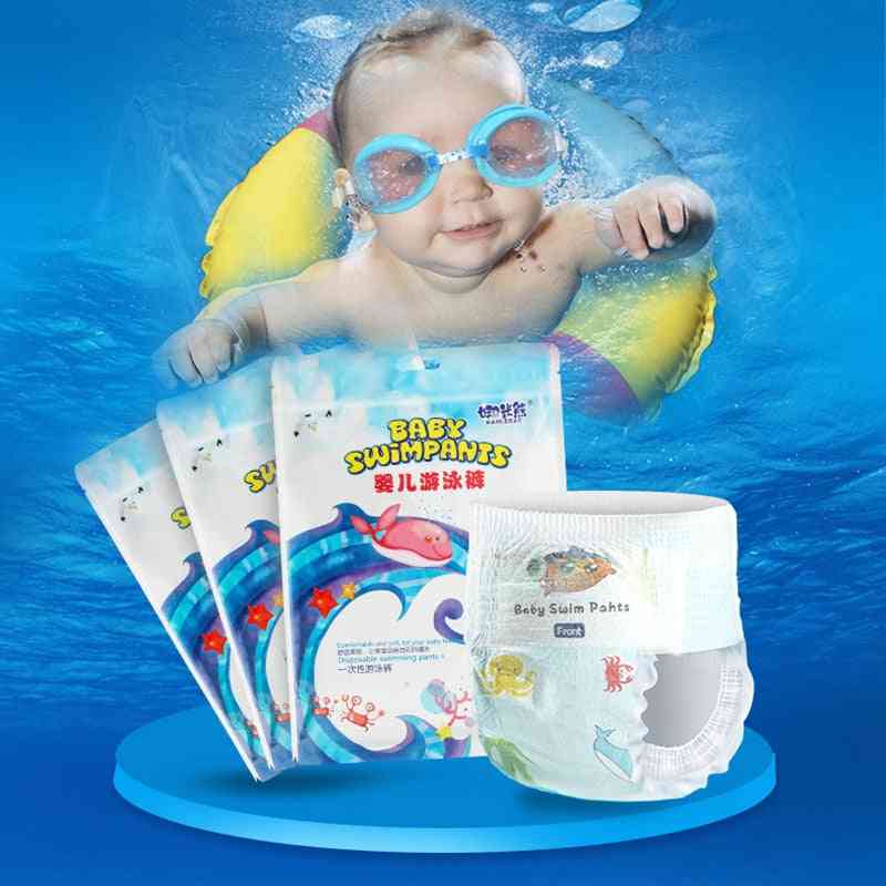 Baby Safety Individually Packaged Disposable Swim Trunks Waterproof Diapers