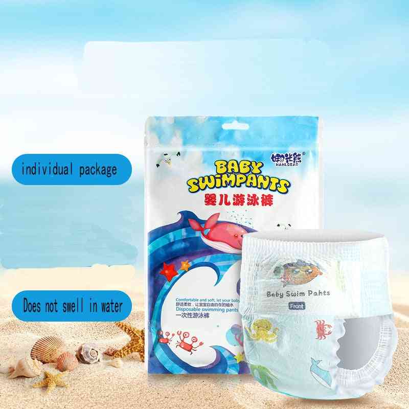 Baby Safety Individually Packaged Disposable Swim Trunks Waterproof Diapers
