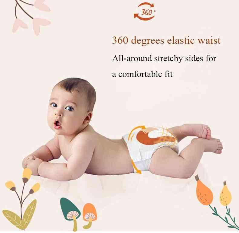 Disposable Diaper Newborn Breathable Nappy With Wetness Indicator