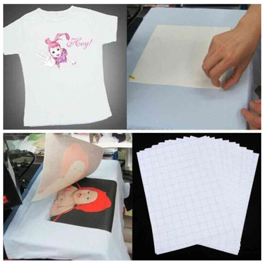 Heat Press Paper-transfer Inkject Printing Craft On T-shirts