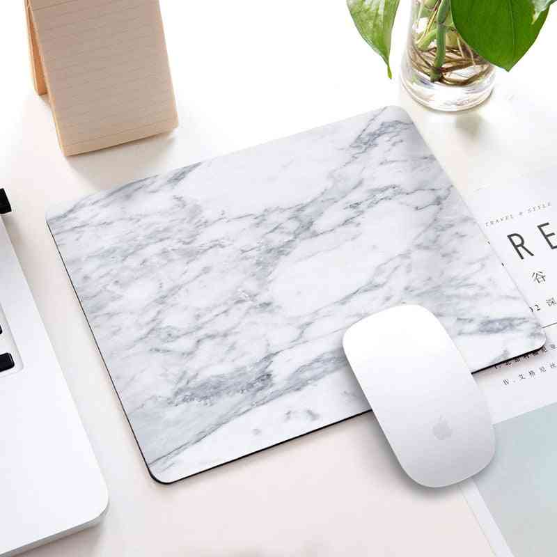 Marble Pattern Desk/computer Mouse Mat