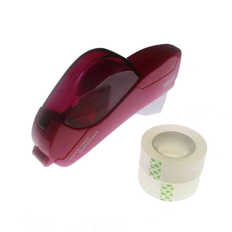 Hand-held Auto Tape Dispenser And Cutter