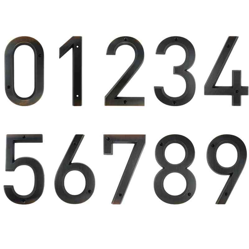 Suvremeni kućni brojevi vrata za adresu
