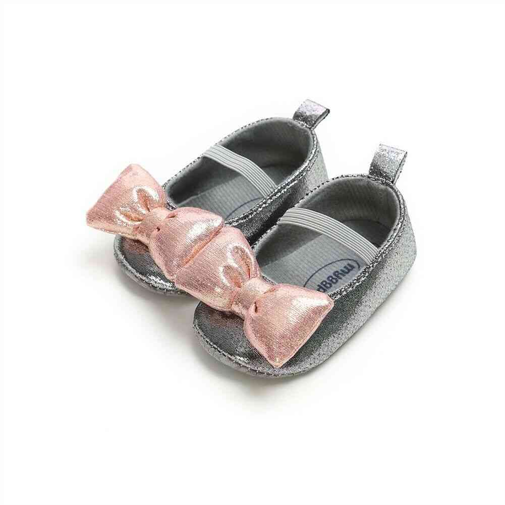 Nyfødte baby pige bowknot bryllup prinsesse fest sko