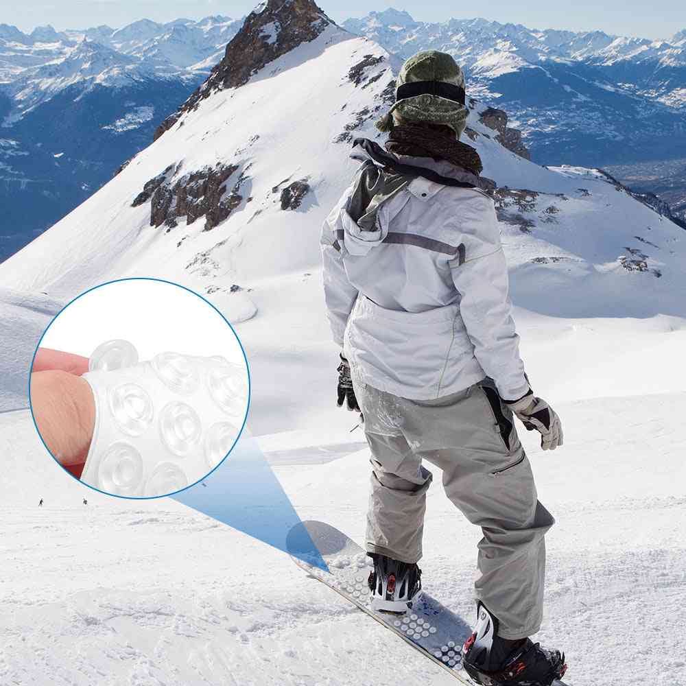 Snowboard  Accessories Protective Mat, Self Adhesive, Durable, Transparent, Anti-skid Gasket For Outdoor Skiing Non-slip