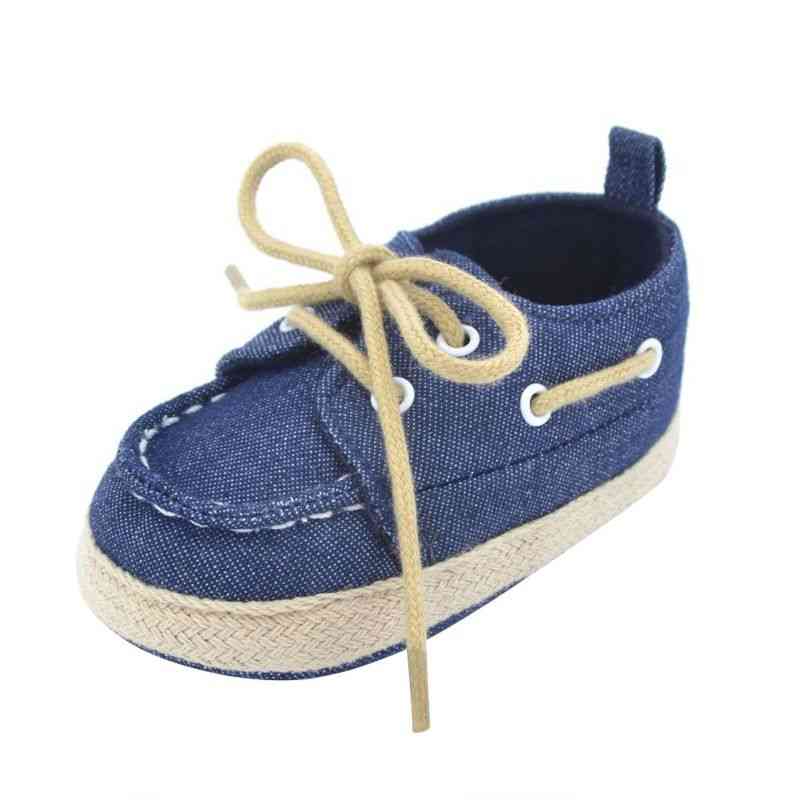 Baby Boy Soft Sole Sneaker Crib Shoes