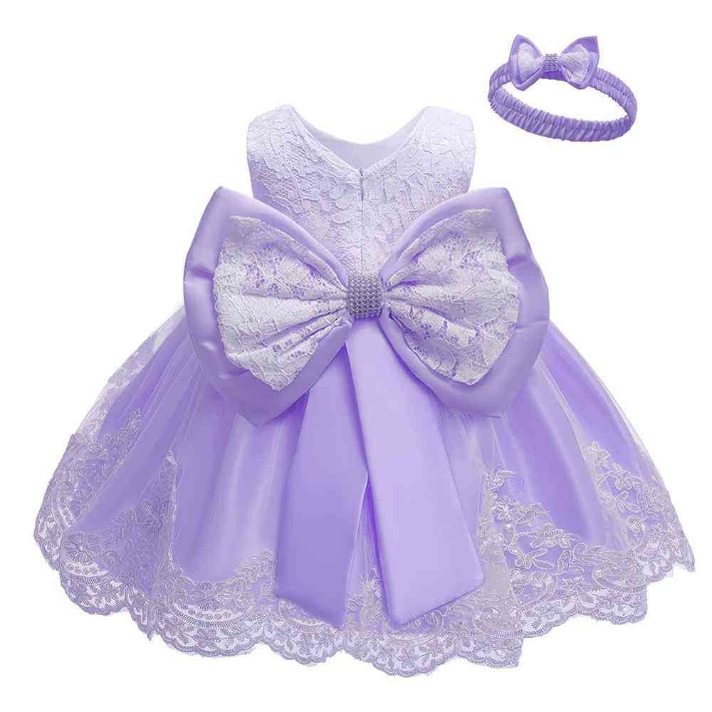 Spädbarn prinsessa klänning för flickor bröllopsfest