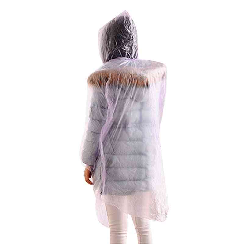 Disposable Poncho Raincoat For Emergency