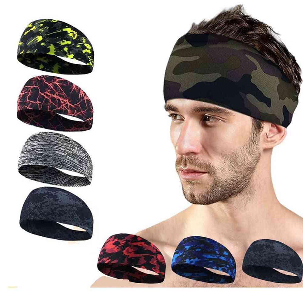 Absorbent Cycling Headband, Bandana Ciclismo Sport Hair Sweatband Non-slip
