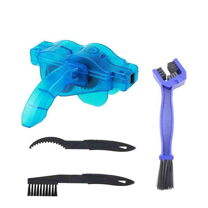 Bicycle Chain Cleaner Sets, Machine Brushes Cycling Cleaning Kit