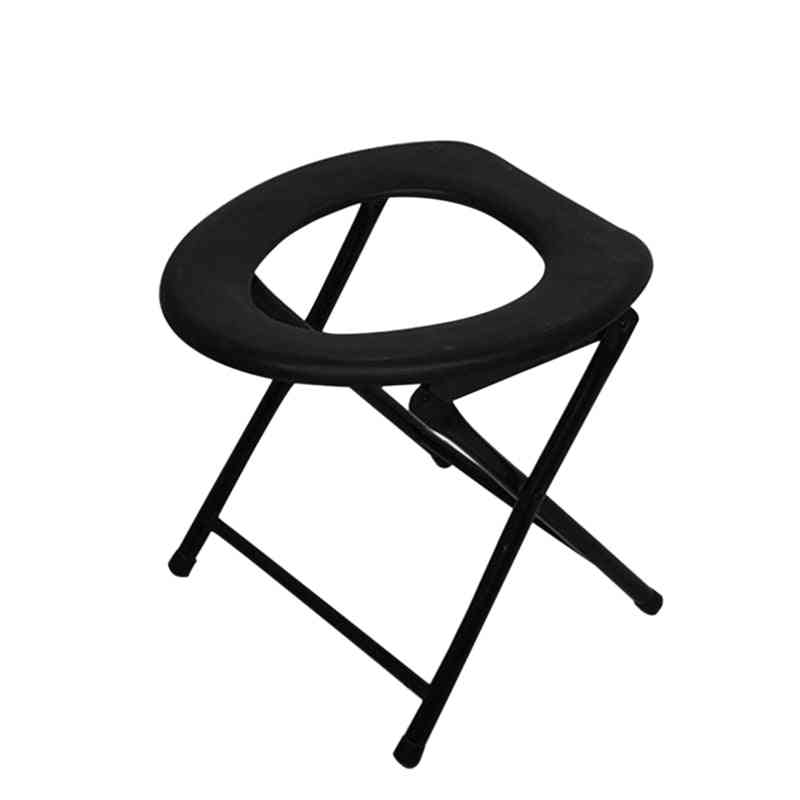 Portable Strengthened Foldable Toilet Chair