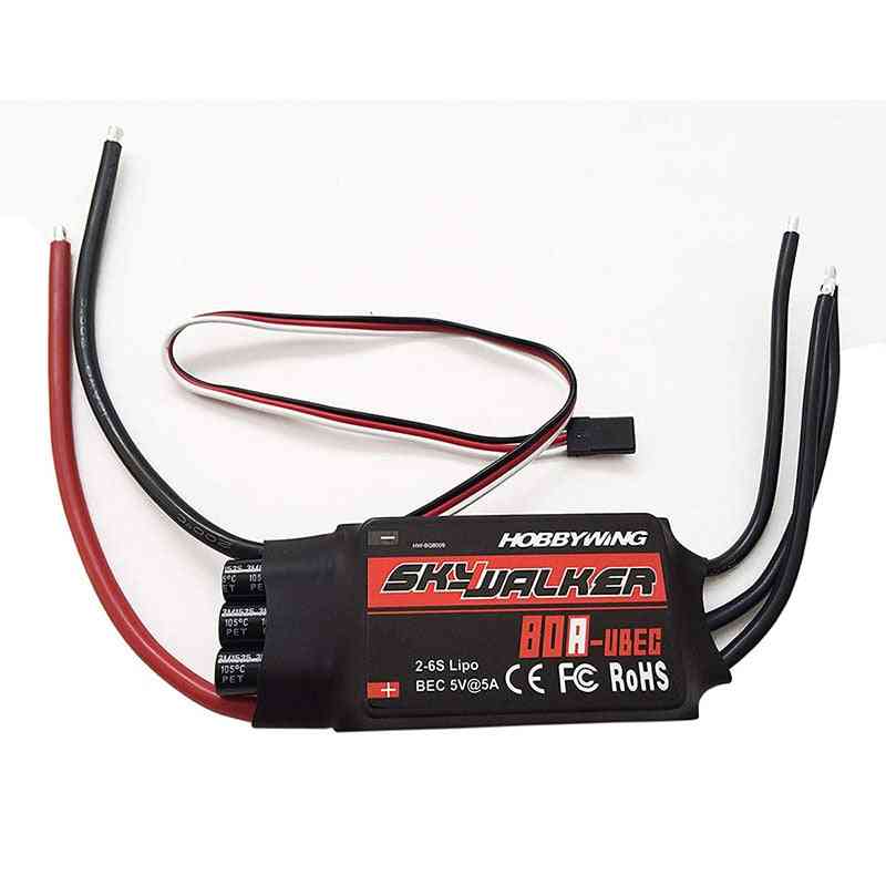 Hobbywing Skywalker Esc Speed Controller With Ubec For Rc Airplanes & Helicopter