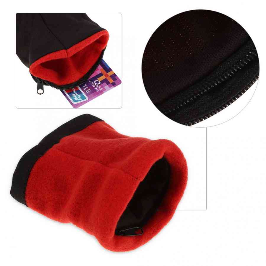 Multipurpose And Breathable Wrist Sweatband  For Key/cards Storage
