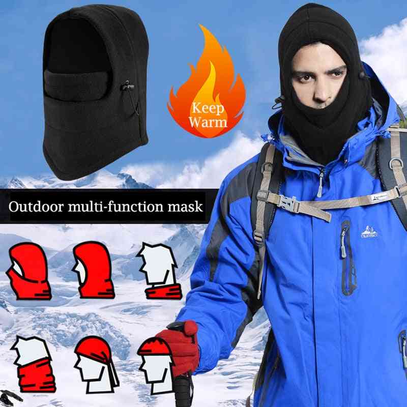 Winter Warm And Double Layer Fleece Mask