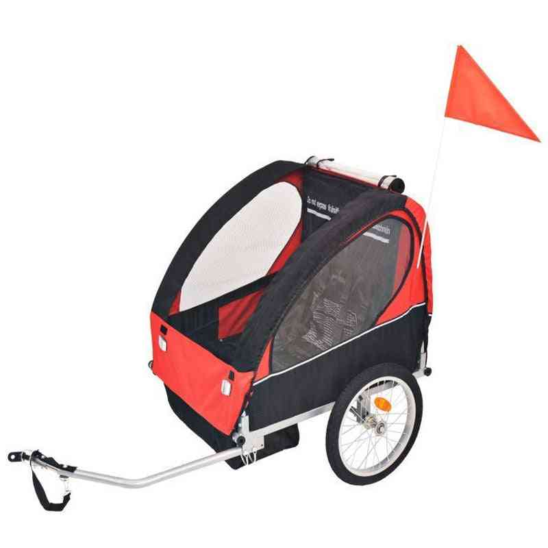 2 Wheels Baby Bike Trailer Stroller