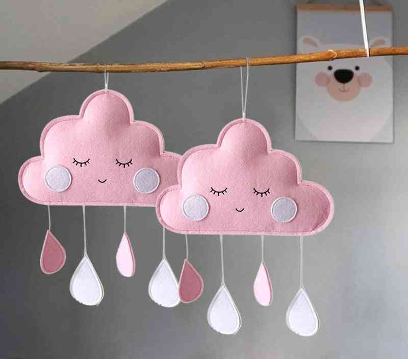 Detská spálňa dekorácia-mraky dizajn závesné ozdoby
