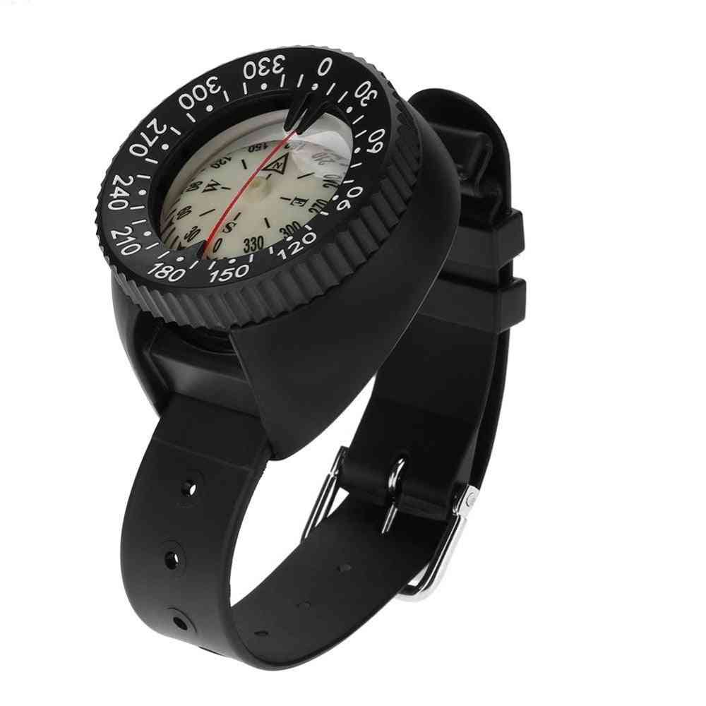 Waterproof Wristwatch Design Compass