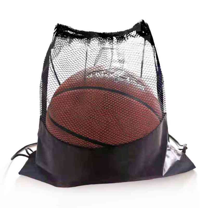 Portable Soccer Ball Storage Net, Organizer Multi-function Basketball Mesh Bags