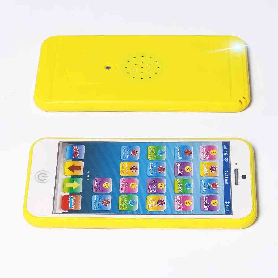 18 Section Arabic Quran, Mini Learning Phone Toy With Light