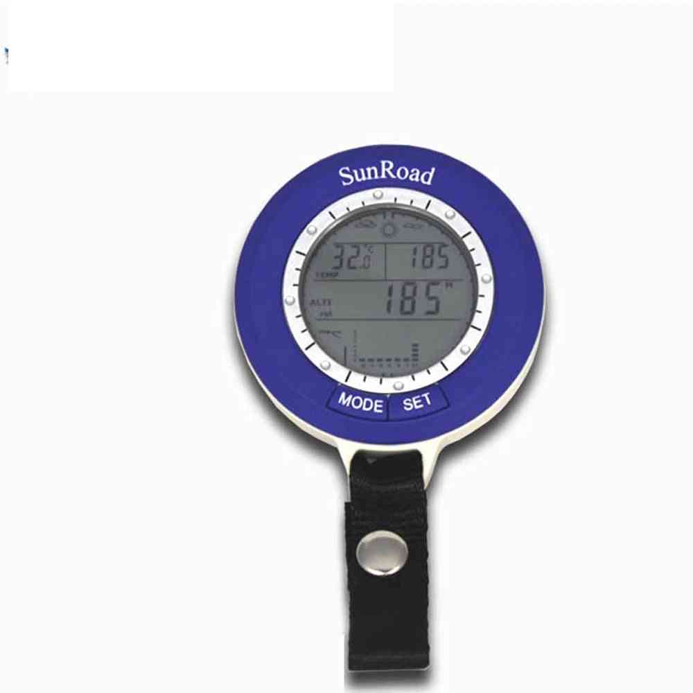 Waterproof Mini Lcd Digital Fishing Barometer Altimeter Thermometer
