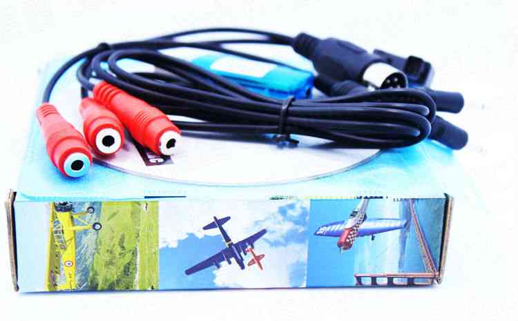Câble de simulateur de vol USB 8in1 Phoenix Realflight G4, XTR, Aerofly, FMS pour Futaba Esky Jr Wfly 4-8CH Formation de compétences