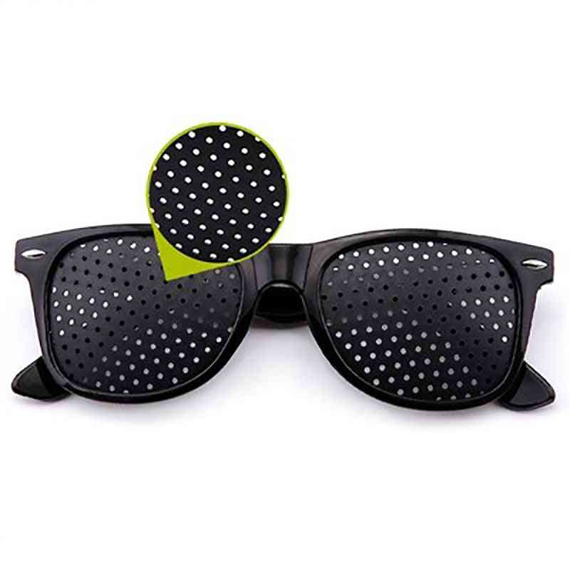 Sehkraft Verbesserung Verbesserung Übung Brillen Brille Training Radsport Pin kleines Loch Sonnenbrille Camping