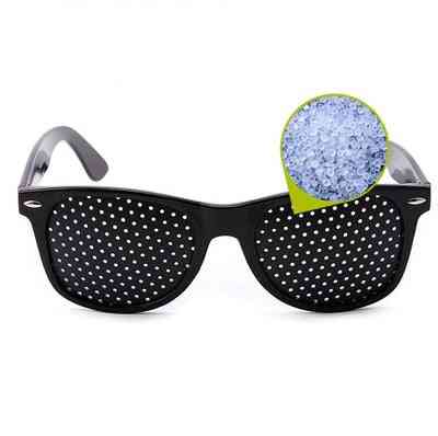Sehkraft Verbesserung Verbesserung Übung Brillen Brille Training Radsport Pin kleines Loch Sonnenbrille Camping