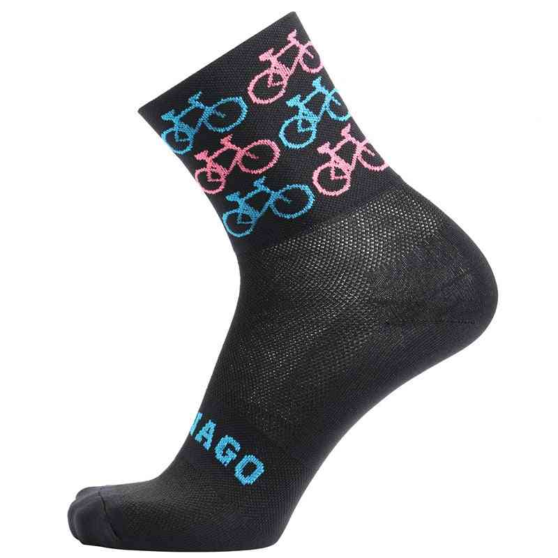 Professional Sport Pro Cycling Socks, Comfortable Road Bicycle Mountain Bike