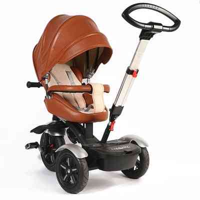 Multi-function Children's Tricycle, High-end Rotating Trolley