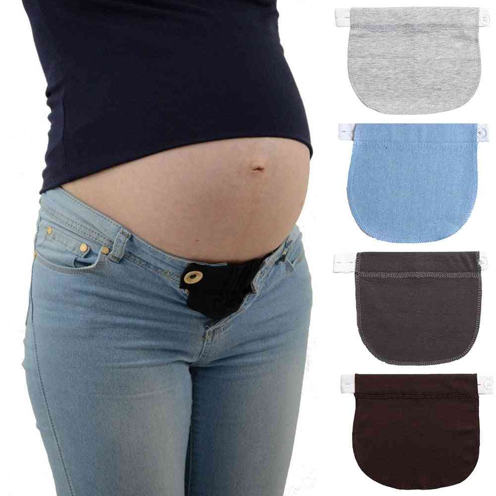 Adjustable Elastic Maternity Pregnancy Waistband Belt Extender For Pants