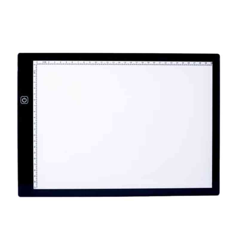 A4 led kép tabletta rajz digitális kép pad, művészeti festés állvánnyal