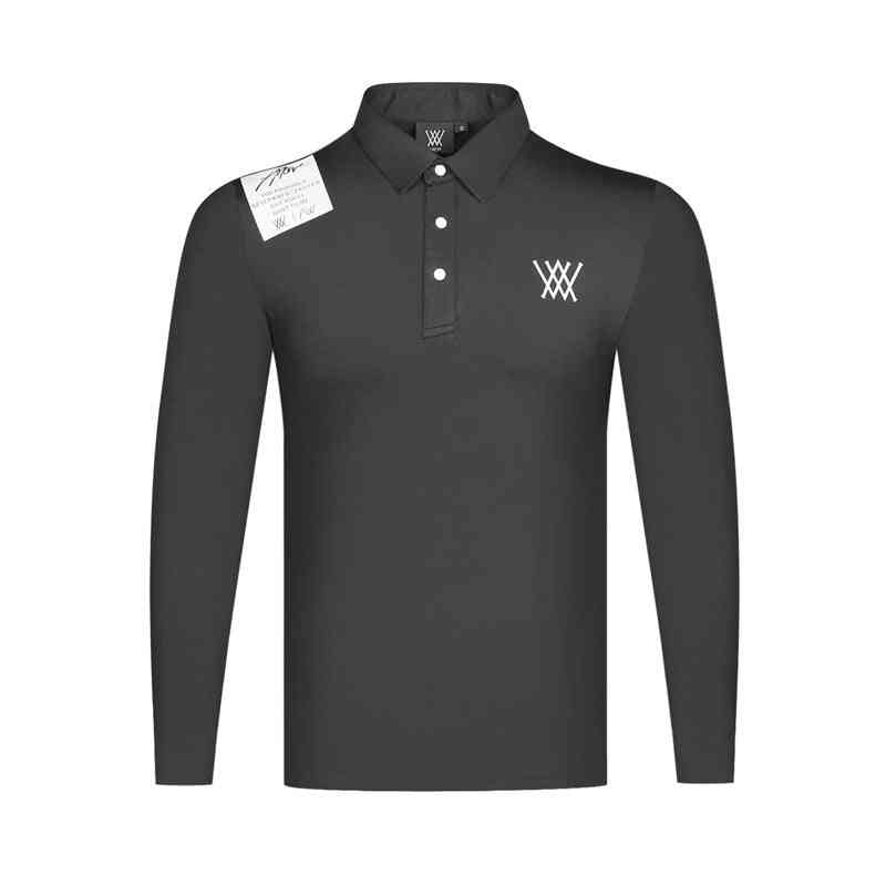 Full Sleeve, Collar Design Golf T-shirt