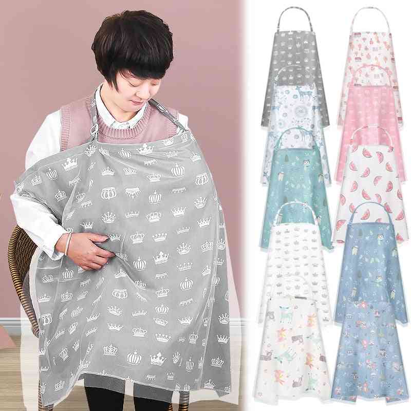 Nursing Cover Breastfeeding Soft Multi-use For Baby Car Seat Canopy Scarf Blanket Stroller Covers