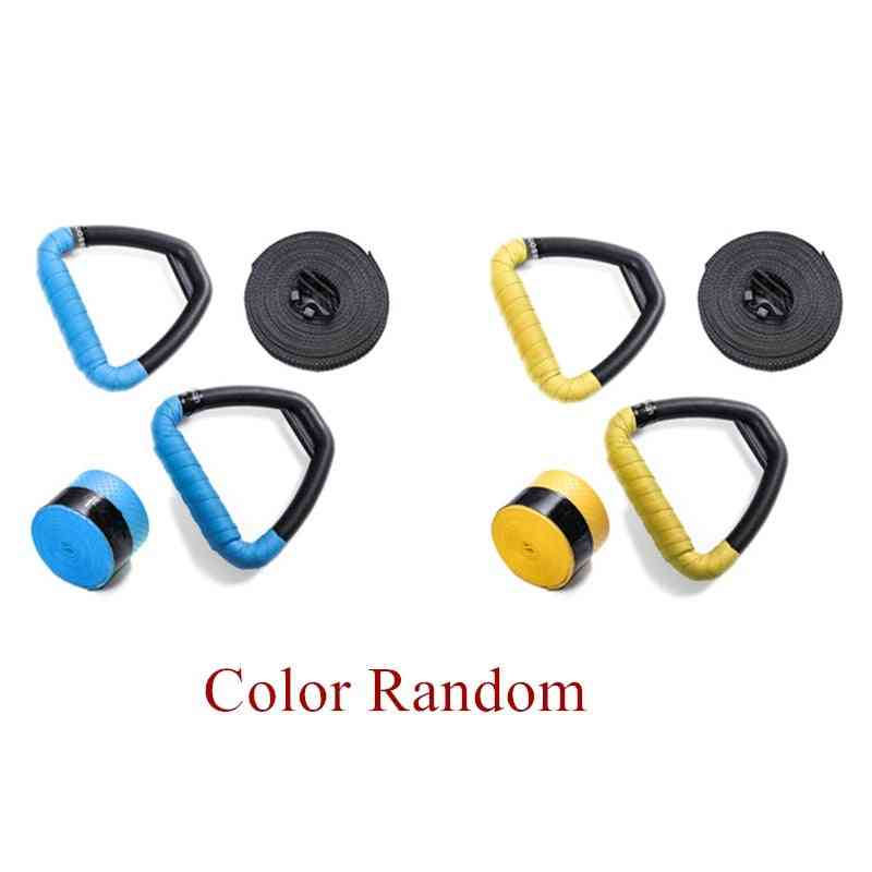 Gymnastics Rings Abs With Heavy Duty Adjustable Straps Non-slip For Stretching Exercise