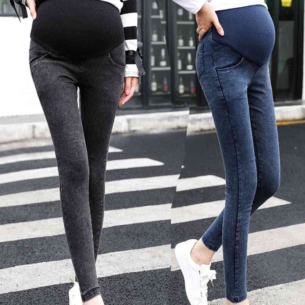 Maternity Clothes, Skinny Trousers / Jeans Over The Pants