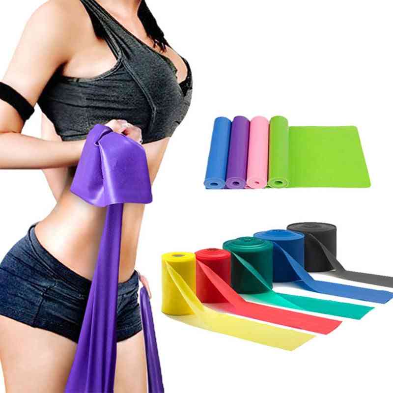 Stretching Exercise Fitness & Elastic Bands Set, Body Exercising Straps Workout Stretchs Bands