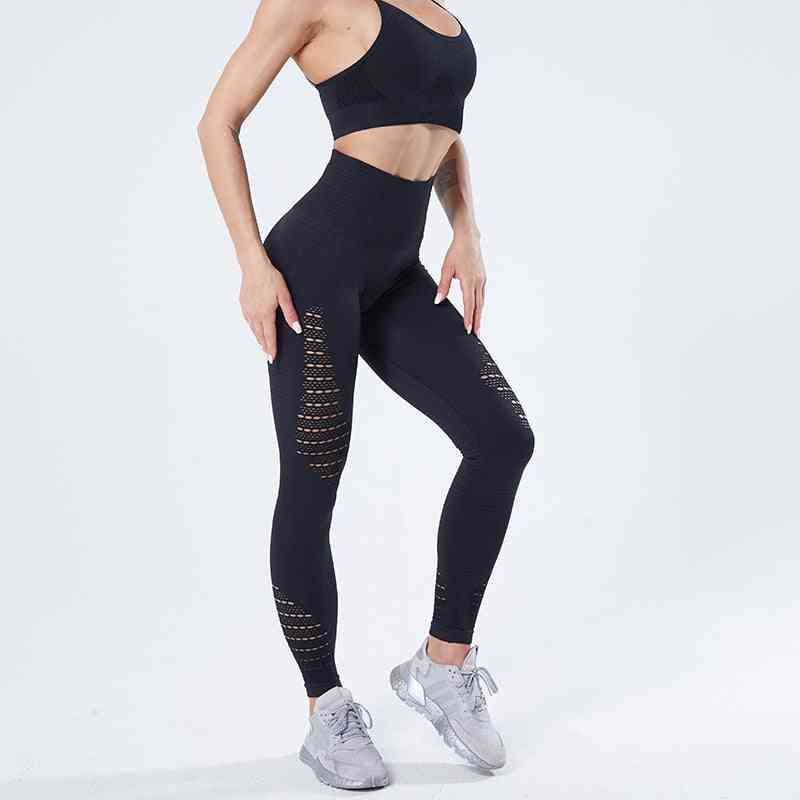 Dámske nohavice na jogu, športové bežecké športové oblečenie elastické fitnes legíny